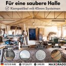 Parkettdüse Staubsaugerdüse NW45 45mm Anschluss DN45 kompatibel mit Makita 440 445 448 449 Festo Festool Kärcher Fein Cleancraft Staubsauger