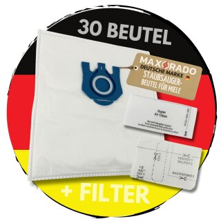 30 Staubsaugerbeutel für Miele GN Serie + 12 Filter S2 S4 S5 S6 S8 S8340