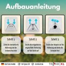 Stativ 2,1m für Starlink Mini Antenne 93 - 210cm Halterung Halter Ständer Zubehör