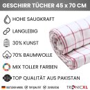 5x Geschirrtücher Baumwolle Spültuch...