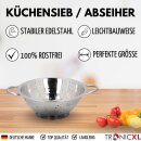 2 Stück Küchensieb Abseihsieb Salatsieb...