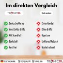 3 Stück Sieb Edelstahl Küchensieb Nudelsieb Abseiher Seiher Abtropfsieb Siebkorb Abseischüssel mit Griff und Standfunktion Ständer Standseiher Abseihschüssel Schüssel