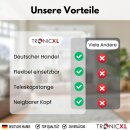 TronicXL für Dirt Devil 6er Pack Staubwedel Staubwischer mit Teleskopstange Teleskop Staub Wischer lang ausziehbar biegsam biegbar