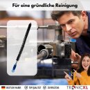 Maschinenbürste Rohrbürste 40mm XXXL Flaschenbürste Bürste zum Reinigen für Maschinen Rohr Rohre Reinigungsbürste biegsam biegbar