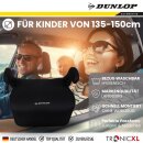 Dunlop Auto Kindersitzerhöhung KFZ Kinder Sitz Erhöhung Autositz - Sitzkissen Kinder 135-150 cm Sitzerhöhung Kindersitz