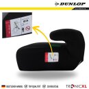 Dunlop Auto Kindersitzerhöhung KFZ Kinder Sitz Erhöhung Autositz - Sitzkissen Kinder 135-150 cm Sitzerhöhung Kindersitz