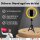 30-60cm Tisch Stativ + XXL Ringlicht Ring Light mit Handyhalter Tripod Beauty Licht Kamerastativ Smartphone Halterung für YouTube Video Streaming Smartphone TikTok