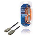 Displayport-Kabel Displayport male - HDMI Anschluss 5.00 m Blau