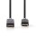 DisplayPort – HDMI-Kabel | DisplayPort-Stecker  -  HDMI™-Anschluss | 2,0 m | Anthrazit