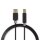 USB 2.0-Kabel | A-Stecker  -  B-Stecker | 3,0 m | Anthrazit