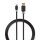 1m USB 2.0 Kabel -> USB A Stecker auf MICRO B Stecker vergoldet High End Ladekabel