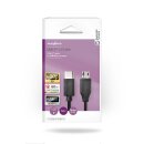 USB 2.0 Kabel | Stecker Typ C - Micro B Stecker | 1m 480 Mbps 60W