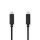 USB 3.1-Kabel (1. Gen) | Stecker Typ C - Stecker Typ C | 1,0 m | Schwarz