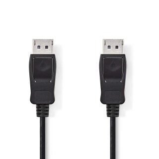 DisplayPort-Kabel | DisplayPort-Stecker  -  DisplayPort-Stecker | 3,0 m | Schwarz