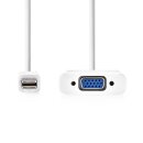 Mini DisplayPort Stecker - VGA Buchse Kupplung Adapter Kabel für iMac Apple Macbook