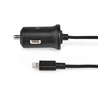 2,4A Auto KFZ Ladegerät für Apple Lightning 8-Pin iPhone iPad Ladekab,  10,49 €