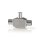 Koax-Adapter | IEC (Koax)-Stecker  -  2x IEC (Koax)-Buchse