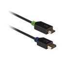 Displayport-Kabel Displayport male - HDMI Anschluss 2.00 m Anthrazit