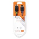 Displayport-Kabel Displayport male - HDMI Anschluss 2.00 m Anthrazit