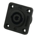 Stecker Speaker 4-Pin Female PVC Schwarz