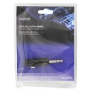 XLR-Adapter XLR 3-pol. female - 6.35 mm male Schwarz