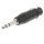 XLR-Adapter XLR 3-pol. female - 6.35 mm male Schwarz