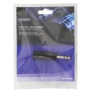 XLR-Adapter XLR 3-pol. male - 6.35 mm male Schwarz