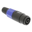 Stecker Speaker 4-Pin Schwarz