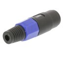 Stecker Speaker 4-Pin Schwarz