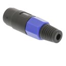 Stecker Speaker 4-Pin Schwarz