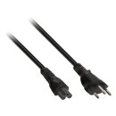 Netzkabel Schweiz CH Typ 12 - IEC-320-C5 5.00 m Schwarz