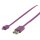 USB 2.0 Kabel USB A male - Micro-B male flach 1.00 m Lila