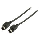 S-Video-Kabel S-Video male - S-Video male 2.00 m Schwarz