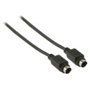 S-Video-Kabel S-Video male - S-Video male 2.00 m Schwarz