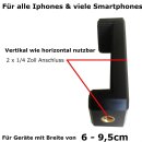 13cm Mini Tisch Stativ flexibel für Smartphone...